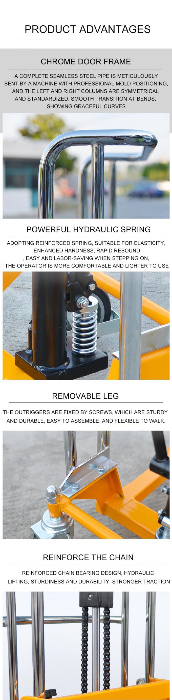 Синолифт PFR всенаправленный ручной гидравлический бумажный подъемник 5