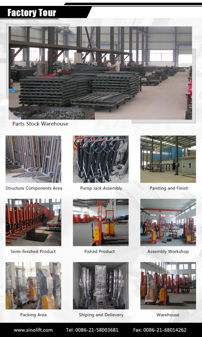 Синолифт PFR всенаправленный ручной гидравлический бумажный подъемник 9