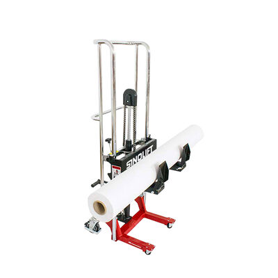 Sinolift PFM roll and reel material stacker - simple manual operation