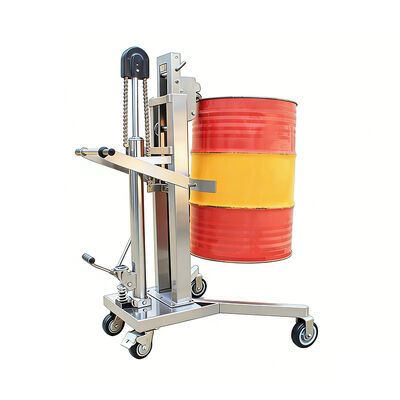 DTF450S Stainless Steel Hydraulic Drum Truck